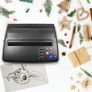 EU Stock Tattoo Transfer Machine,Thermal Printer Tattoo,76cm Power Cord Stencil Copy with 10 pieces of Thermal Transfer Paper Image 4