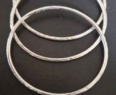 Silver Bangles