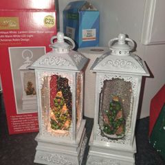 Christmas light up lanterns