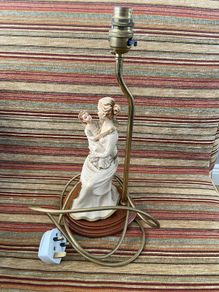 Table Lamp - Mother and Child figurine