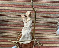 Table Lamp - Mother and Child figurine