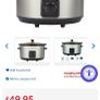 Brand New never used Morphy Richards 6.5L Stainless Steel Slow Cooker Image 2