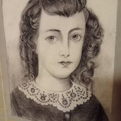 Vintage Picture/ Sketch. RENE