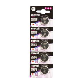 5x Maxell Japan Lithium Battery CR2032