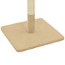 Cat Scratching Post Beige Sisal Image 2