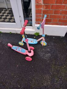 Two scooters for girl