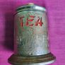 1950s Mid-Century Chrome Oriental Tea Caddy & sampler tins Image 2