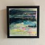 Valentines Gift Framed Original Abstract Painting Original Landscape Gift Image 5