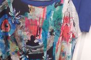 Colourful top