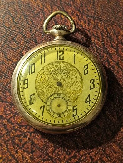 (10K Gold Filled) 1918 Hampden McKinley Pocket Watch - Parts / Repair