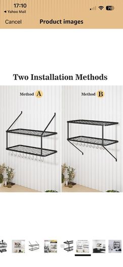 Hanging Shelving Unit