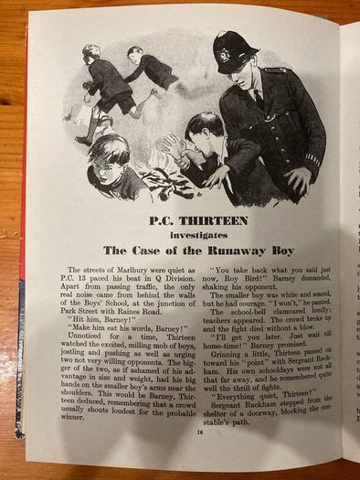 Vintage annual:'Dial 999 P.C.Thirteen Investigates'