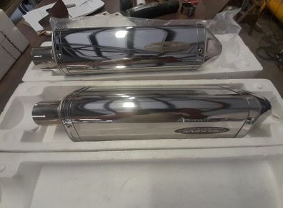 Suzuki Hayabusa Delkevic End cans exhaust