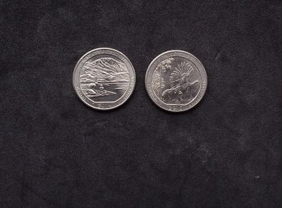 United States : America's National Park Quarter Series , (2) Coins