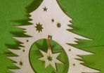 Christmas Xmas 3D Wooden Tree Craft Decoration Craft Decor
