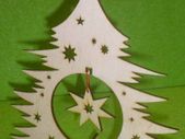 Christmas Xmas 3D Wooden Tree Craft Decoration Craft Decor