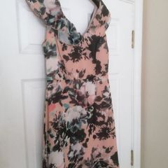 Myleene Klass Floral Chiffon Dress
