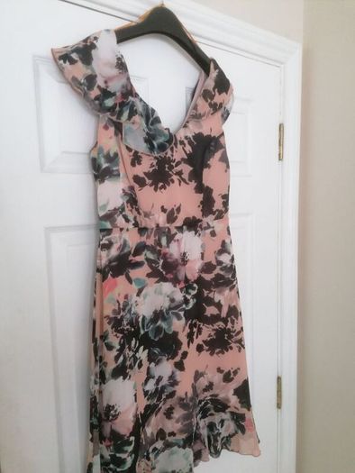 Myleene Klass Floral Chiffon Dress