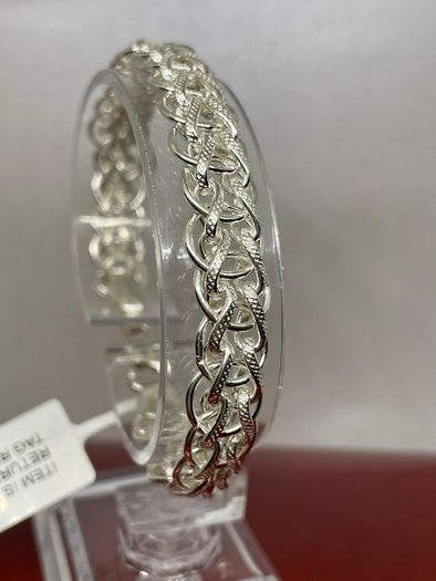 Sterling Silver Byzantine Bracelet