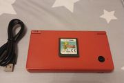Nintendo DSi Console (Red) w/ Zelda Spirit Tracks Game + USB Charger