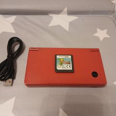 Nintendo DSi Console (Red) w/ Zelda Spirit Tracks Game + USB Charger