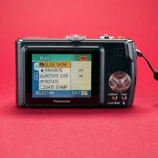 a Panasonic Lumix DMC-TZ2 digital compact camera