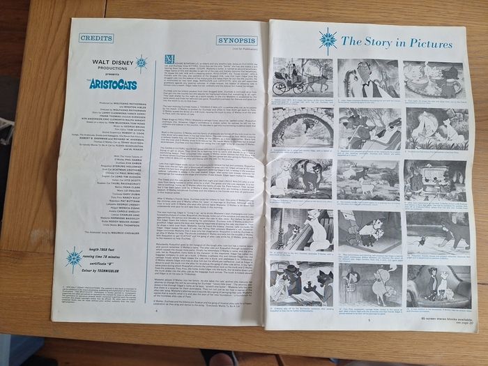 Walt Disneys The Aristocats Press Campaign Book