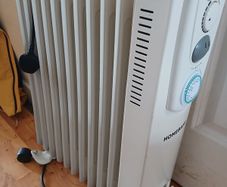 free electric heater ( homebase)