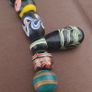 Vintage Venetianstyle necklace strand mix handcrafted glass bead Necklace Image 4