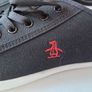 Original Penguin black canvas shoes sz 10 Image 2