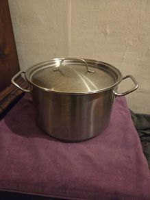 Vintage West German Fissler Stainless 18-10 Cooking Pot