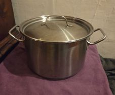 Vintage West German Fissler Stainless 18-10 Cooking Pot