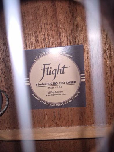 Flight concert ukulele