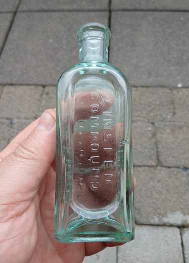 Vintage Stockport Kay Brothers Linseed Compound Bottle
