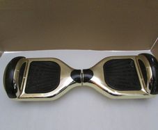 silver hoverboard