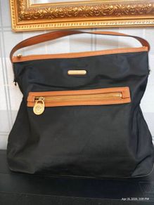 Michael Kors Bedford Large Nylon Hobo Bag