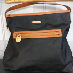 Michael Kors Bedford Large Nylon Hobo Bag