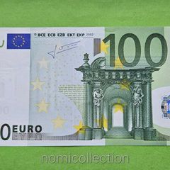 Italy 2002 year 100 Euro banknote.