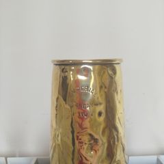 Brass antique pint measure