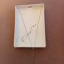 silver type  Angel necklace Image 6