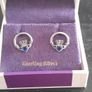 ladies silver earrings Image 9
