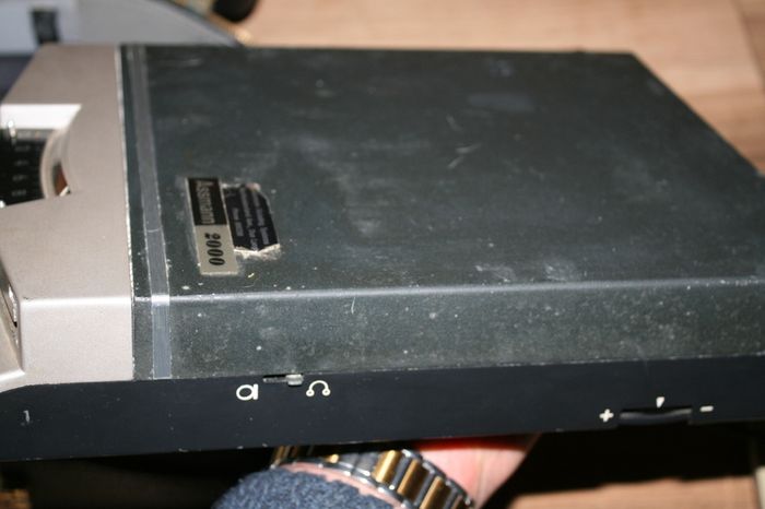 Antique Assmann 2000 - the Dictation Machine with Re-recordable Magnetic Records