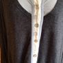 Just White by SE Navy blue and white top Eu 48 Uk 20/22 Includes postage Image 2