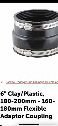 Underground Flexible Adaptor Coupling