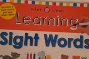 Educational book, Dry Wipe Learning Sight Words