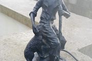 Shepherd Boy Lamp, (no shade)