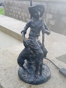 Shepherd Boy Lamp, (no shade)