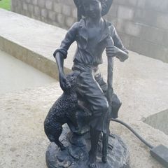 Shepherd Boy Lamp, (no shade)