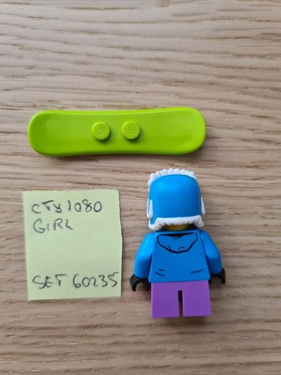 lego cty1080 girl, set 60235