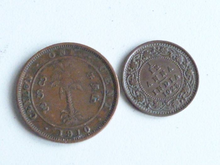 Ceylon and India